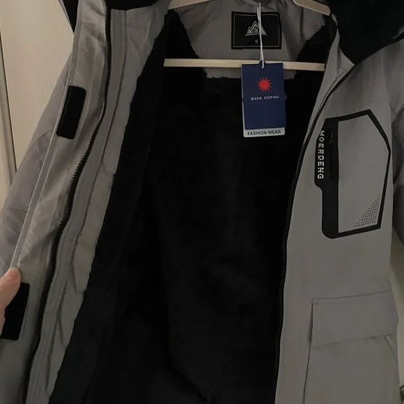 MOERDENG Women's Waterproof Ski Jacket Warm Winter Snow Coat Mountain Hooded SM - Picture 4 of 6